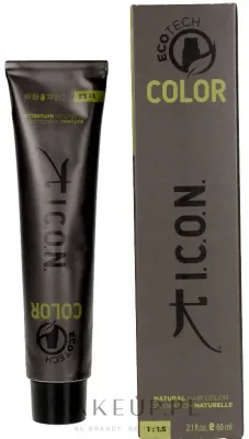 Крем-краска для волос I.C.O.N. Ecotech Color Metallics, перманентная, окислительная, 60 мл