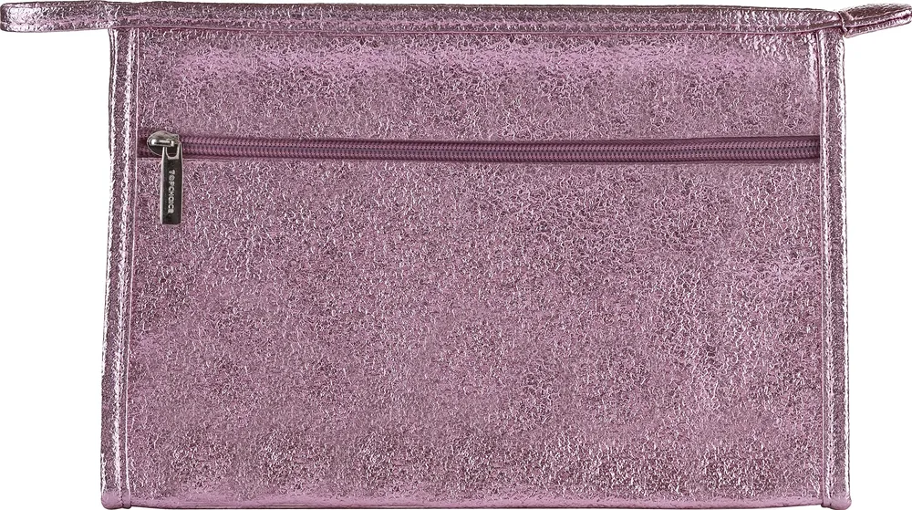 Косметичка Top Choice Crease 98260 золотая, 1 шт