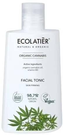 Тоник для лица Ecolatier Organic Cannabis Face Toner с экстрактом конопли, 250 мл