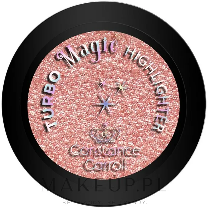 Constance Carroll Magic Turbo Highlighter хайлайтер для лица 4 г, веганский хайлайтер по технологии жидкой пудры, сияющий финиш, оттенок 03