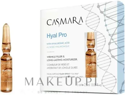 Ампулы для лица Casmara Hyal Pro Ampullen с гиалуроновой кислотой, увлажняющие, 5 ампул по 2,5 мл