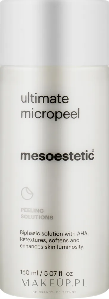 Осветляющий пилинг для лица Mesoestetic Ultimate Micropeel Peeling Solutions, 150 мл, Испания