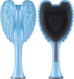 Щётка для волос Tangle Angel 2.0 Detangling Brush Matt Satin, сине-серая, 1 шт — фото 1
