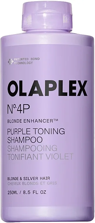 Тонирующий шампунь OLAPLEX No.4P Blonde Enhancer для осветлённых волос 250 мл
