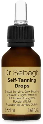 Dr Sebagh Self-Tanning Drops капли-автозагар для лица 20 мл, концентрат для смешивания с кремом или сывороткой, с гиалуроновой кислотой и алоэ