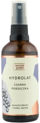 Гидролат Nature Queen Hydrolat Black Currant чёрная смородина, для лица и волос, 100 мл