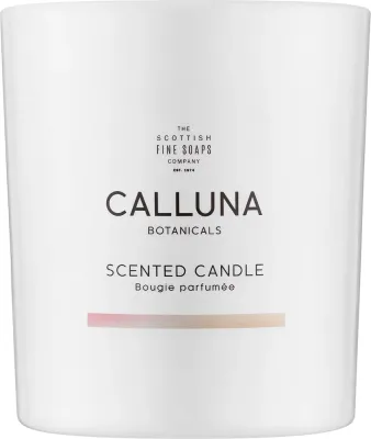 Scottish Fine Soaps Calluna Botanicals / Ароматическая свеча в стекле, бергамот, тонка и ваниль, 300 мл
