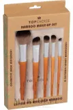 Набор бамбуковых кистей для макияжа Top Choice Bamboo Make-Up Set 37474 5 шт — фото 1