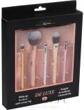 Набор кистей для макияжа Top Choice Fashion Design De Luxe Make Up Brush Set 38297 5 шт — фото 1