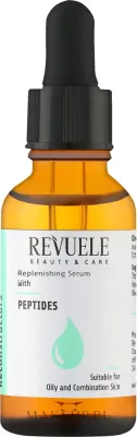 Revuele Revuele Replenishing Serum Peptides - Сыворотка для лица Ревуэль Replenishing антивозрастная пептиды упругость 30 мл
