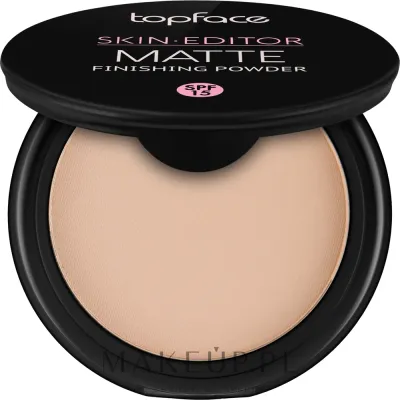 Компактная пудра для лица Topface Skin Editor Matte Powder матовая, 10 г