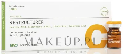 Innoaesthetics Innoaesthetics Inno-TDS Restructurer - Сыворотка-концентрат для лица Инноэстетикс Inno-TDS Restructurer витамин C глутатион 4х5 мл