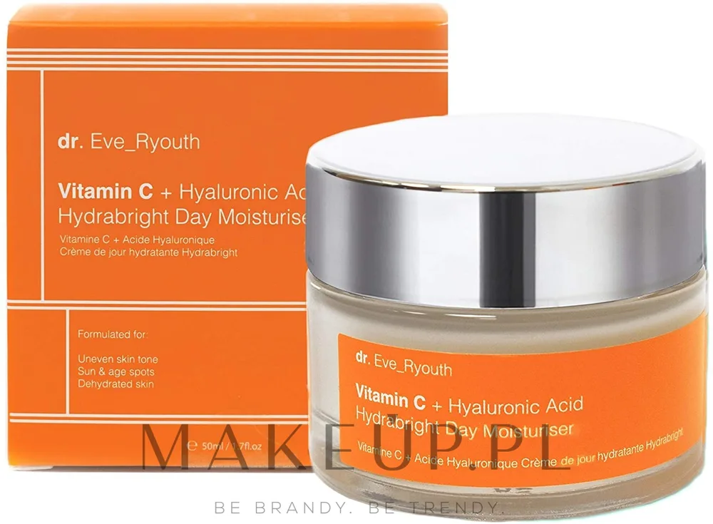 Дневной крем для лица Dr. Eve_Ryouth Vitamin C + Hyaluronic Acid Hydrabright 50 мл