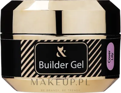 Гель для моделирования ногтей F.O.X Builder Gel трёхфазный, самовыравнивающийся, 15 мл