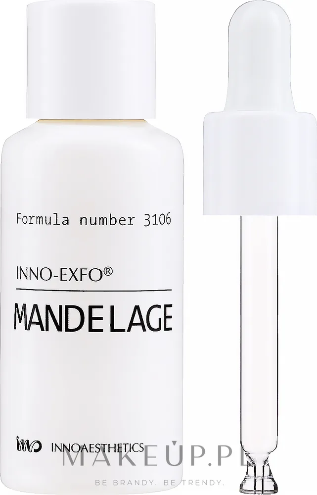 Химический пилинг с миндальной кислотой Innoaesthetics Inno-Exfo Mandelage, 30 мл, Испания