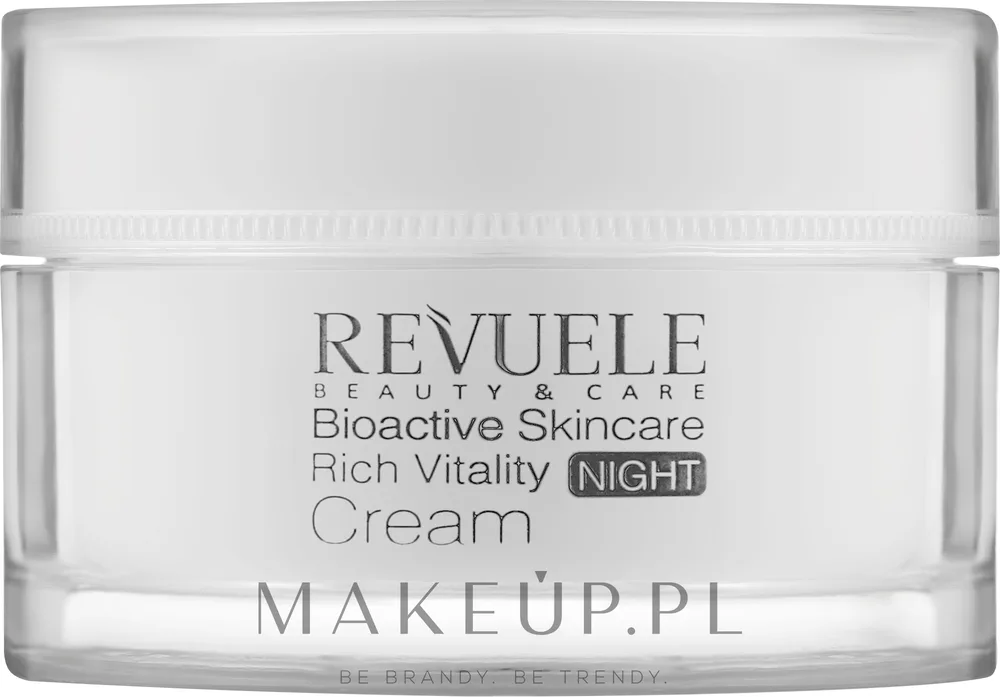 Крем для лица Revuele 3D Hyaluron Rich Vitality ночной насыщенный с гиалуроновой кислотой 50 мл