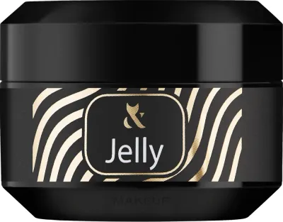 Гель для моделирования ногтей F.O.X Jelly Gel светло-розовый, низкотемпературный, 15 мл