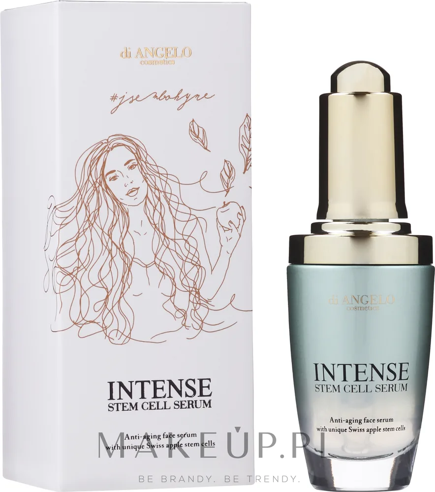 Di Angelo Di Angelo Intense Stem Cell Serum - Сыворотка для лица Ди Анджело Intense Stem Cell стволовые клетки яблока гиалуроновая кислота 30 мл