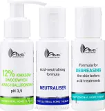AVA Laboratorium AVA Laboratorium Professional Home Therapy (lot/50 мл + peeling/50 мл + neutrolizer/50 мл) - Набор для пилинга AVA Professional Home Therapy обезжириватель кислотный пилинг и нейтрализатор 3x50 мл — фото 2