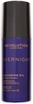 Масло для лица Revolution Skincare Overnight очищающее с лавандой для всех типов кожи 150 мл