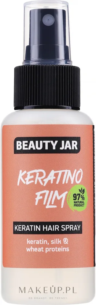 Увлажняющий спрей для волос с кератином Beauty Jar Keratino Film Keratin Hair Spray, 80/100 мл