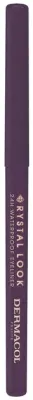 Карандаш для глаз Dermacol Crystal Look 24H Waterproof Eyeliner водостойкий, автоматический, 3 г