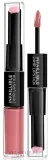Помада и блеск для губ L'Oreal Paris Infallible 24HR 2 Step Lipstick 2 в 1, стойкие, 5 мл, оттенок 501 - Timeless Red — фото 1