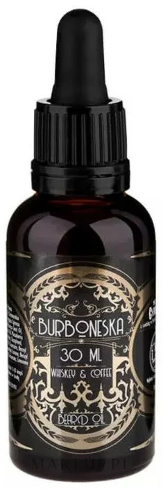 Масло для бороды Cyrulicy Burboneska Beard Oil с маслами арганы и жожоба, аромат виски и шоколада, 30 мл / 100 мл