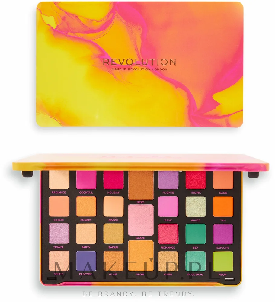 Палетка теней для век Makeup Revolution Neon Heat Limitless Shadow Palette