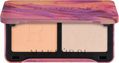 Палетка для макияжа Makeup Revolution Neon Heat Dynamic Face Palette, румяна и хайлайтер, 11,2 г