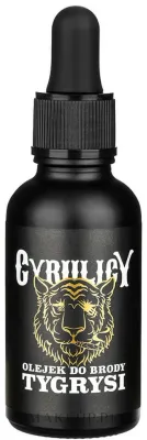 Масло для бороды Cyrulicy Tiger Beard Oil быстро впитывается, для кожи под бородой, 30 мл