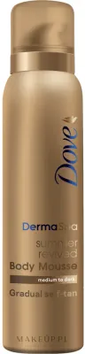 Dove DermaSpa Summer Revived мусс для тела с эффектом автозагара Body Mousse 150 мл, автозагар для лёгкого и среднего загара с увлажнением