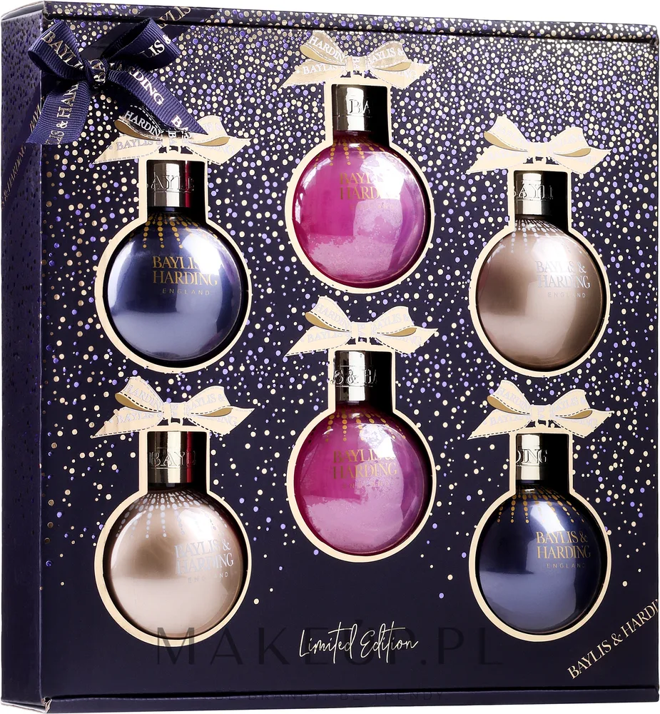Набор пены для ванны Baylis & Harding Mulberry Fizz 6 флаконов по 100 мл
