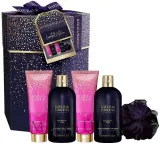 Набор Baylis & Harding Mulberry Fizz мыло для тела крем для душа лосьон гель для душа и мочалка 5 предметов — фото 1
