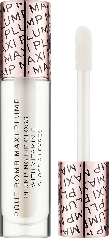Блеск для губ Makeup Revolution Pout Bomb Maxi Plump, оттенок Glaze