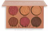Палетка теней для век Revolution Pro Glam Mood Eyeshadow Palette 6 оттенков, оттенок Party Time — фото 1