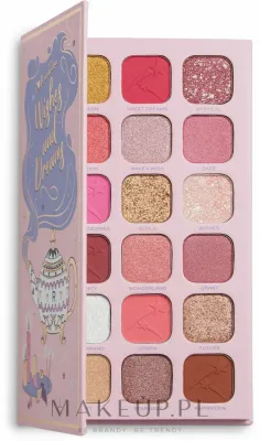 Палетка теней для век I Heart Revolution Book of Spells Wishes and Dreams Palette 18 оттенков