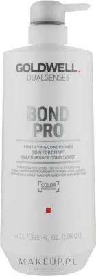 Укрепляющий бальзам для волос Goldwell DualSenses Bond Pro Fortifying Conditioner для тонких и ломких волос, 1000 мл
