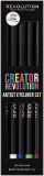 Набор кремовых карандашей для глаз Makeup Revolution Creator Artist Kohl 5 оттенков 5x1.3 г — фото 1