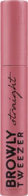 Пинцет для бровей Browly Tweezer Straight прямой, в футляре, 1 шт