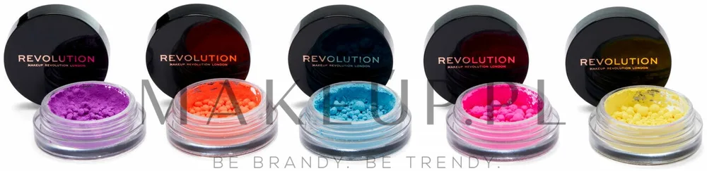 Набор пигментов для век Makeup Revolution Creator Artist 5 ярких оттенков 5x0.8 г