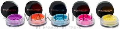 Набор пигментов для век Makeup Revolution Creator Artist 5 ярких оттенков 5x0.8 г