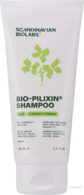 Шампунь Scandinavian Biolabs Hair Strength для женщин укрепляющий с кофеином и куркумой, 100 мл