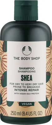 Шампунь для сухих волос The Body Shop Shea Intense Repair Shampoo интенсивно восстанавливающий, с ши, 250 мл