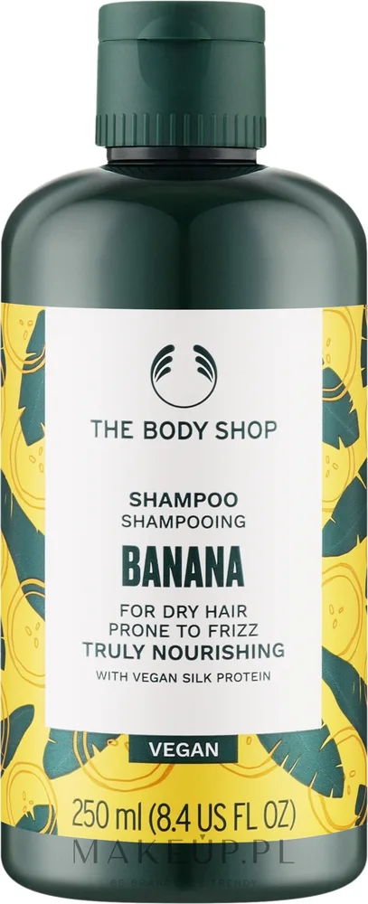 Шампунь The Body Shop Banana Truly Nourishing для гладкости и блеска волос 400 мл
