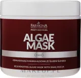 Farmona Professional Algae Mask With Snail Mucin — антивозрастная водорослевая маска для лица с муцином улитки, 160 г — фото 1