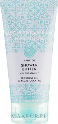 MDS Spa&Beauty Krem pod prysznic z olejem z nasion brokuła i koktajlem algowym Morela - Крем-масло для душа MDS Spa and Beauty Mediterranean Mystique Shower Butter с маслом семян брокколи и водорослями, 150 мл