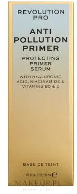 Сыворотка-праймер для лица Revolution Pro Anti Pollution Primer, с эффектом soft focus, 30 мл