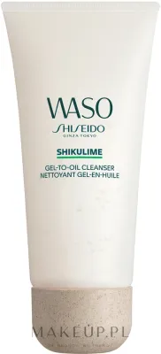 Гель для лица Shiseido Waso Shikulime Gel-to-Oil Cleanser очищающий, с экстрактом шикуваса, 125 мл