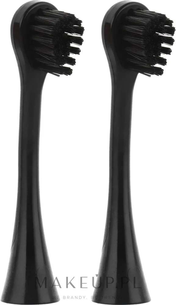 Сменные насадки для звуковой зубной щётки Curaprox Hydrosonic Black is White, с волокнами Curen, 2 шт